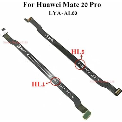 100% Original For Huawei Mate Mate 20 Pro LYA-AL00 USB Motherboard Connector mainboard Data transfer Ribbon Flex cable Parts