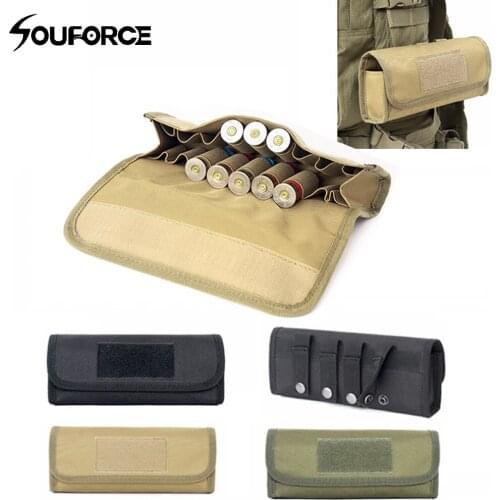 18-hole Shot Bag 12G Accessory Bag MOLLE System Multi-function Pockets Storage Bullets for CS