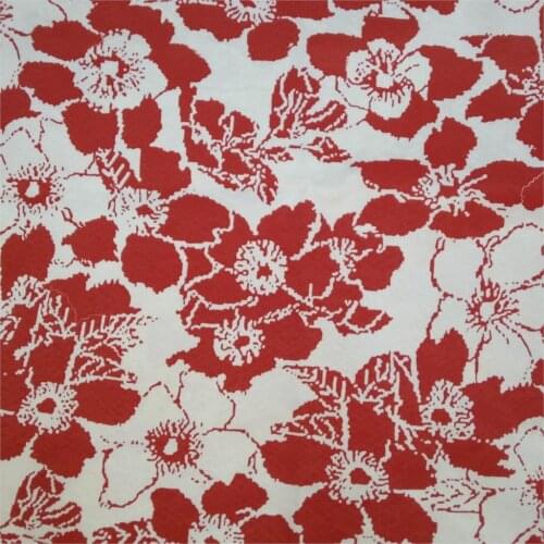 Large flowers vintage fabric Retro style fabric Calico Printed cotton fabric for DIY Bag 1 order=50cm*140cm