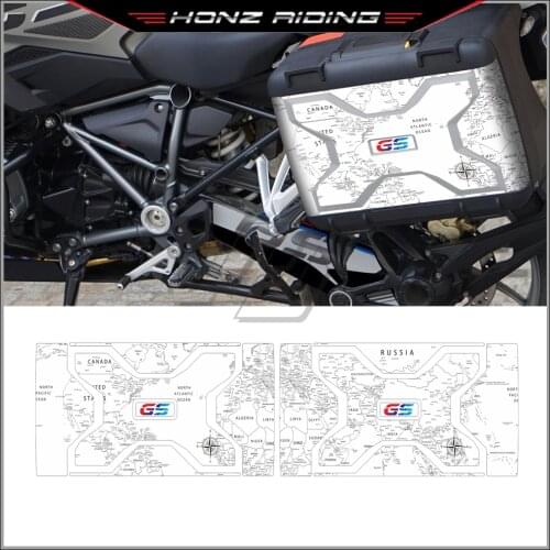 For BMW Vario Case Protector Sticker 2013-2020 R1200GS R1250GS ADV LC Side Box Decoration Stickers