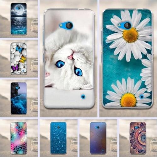 For Microsoft Nokia Lumia 640 Case 3D Relief Silicon Soft TPU Back Cover For Funda Microsoft Nokia Lumia 640 Case Capa Coque
