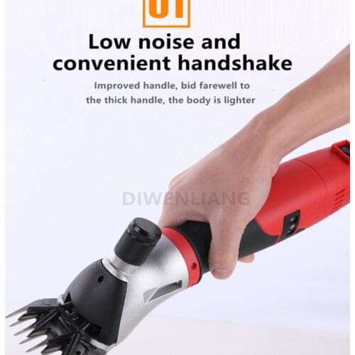 Electric Sheep Hair Shearing Machine Wool Clipper Shears Sheep Hair Cutting Machine Wool Scissors Farm Sheep Hair Shaver