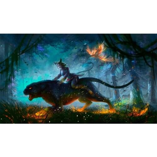 5D DIY square/round Diamond Painting Fantasy girl Cross Stitch Diamond Embroidery Pattern Rhinestone home decor J0791