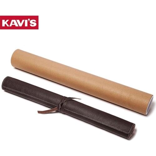 KAVIS Genuine Leather Office Computer Table Mat Desk Study Desk Mat Large Mouse Pad Solid Color Desk Gaming Mice Pad For Laptop