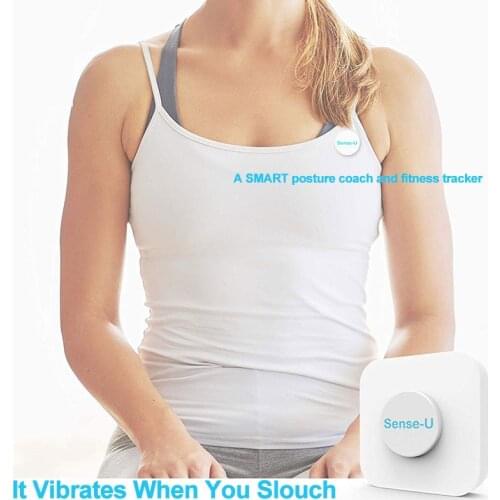 Sense U Clip3 Smart Best Posture Corrector 3rd Gen Wearable Posture Trainer Vibrates when You Slouch for Better Posture Sense-U