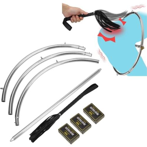New BDSM Toys Ass Bondage Lock Kit Metal Butt Lifter Sex Toys For Couple Adult Games BDSM Restraints Slave Kneel Fetish 18+ Shop