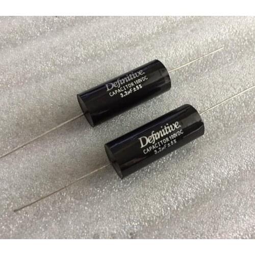Original new 100% 3.3UF335J 100V high-end frequency division film capacitor 13x32mm (Inductor)
