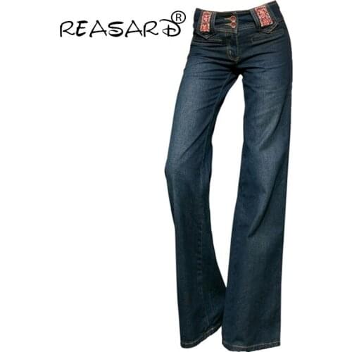 Широкие джинсы REASARD China At AliExpress