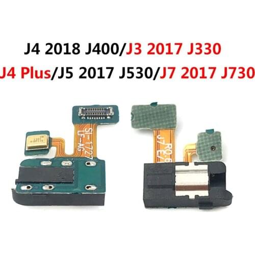 50PCS Earphone Headphone Audio Jack Flex Cable Replacement For Samsung A3 A5 A7 J3 J5 J7 2017 A320 A520 A720 J7 Prime J4 2018