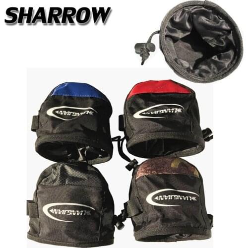 1pc Compound Bow Release Bag Little Pocket Waist Pouch Bow and Arrow Portable Carry Quiver Hunting Shooting Archery Accessories