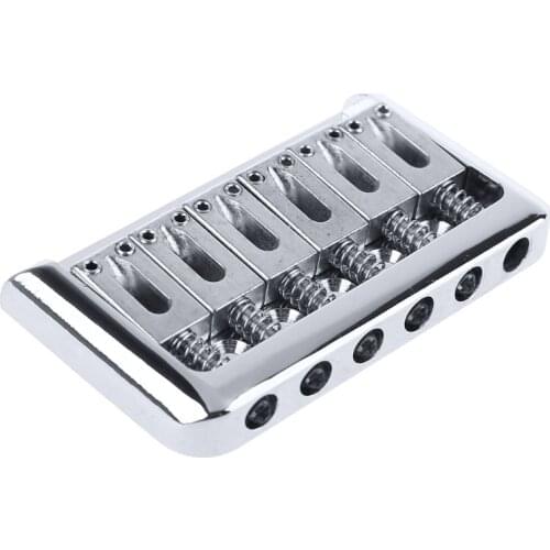 X5QF FIXED HardTail 6 String ELECTRIC GUITAR BRIDGE TAILPIECE & Wrench Metal