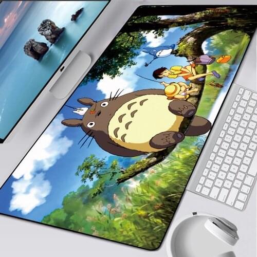 900x400mm Big Keyboard Mouse Mats Anime Mouse Pad XL Large Computer Mousepad Cool Gaming Cartoon XXL Pad to Mouse Desk Mice Mat