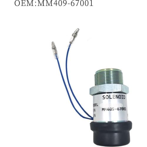 New 40967001 suitable for Carter E305C K4N excavator engine flameout switch excavator flameout solenoid valve MM409-67001