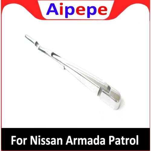 Car Styling For Nissan Armada Patrol Royale Nismo Y62 2016 2017 2018 2020 ABS Chrome Auto Rear Window Windscreen Wiper Cover