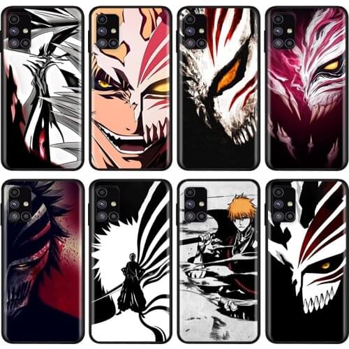 Anime Bleach ichigo For Samsung Note 20 10 8 9 M02 M31 S M60S M40 M30 M21 M20 M10S F62 M01 Ultra Pro Plus Phone Case