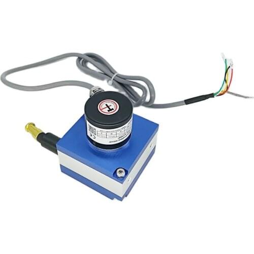Depth distance measuring cable string pot transducer 1500mm digital pulse output displacement sensor CESI-S1500