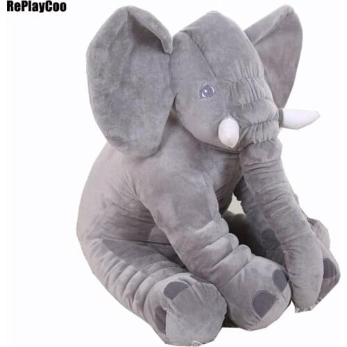 40x33cm Kawaii Baby Animal Elephant Style Doll Stuffed Plush Toys Elephant Plush Pillow Bed Cushion Stuffed Gifts For Kids 01