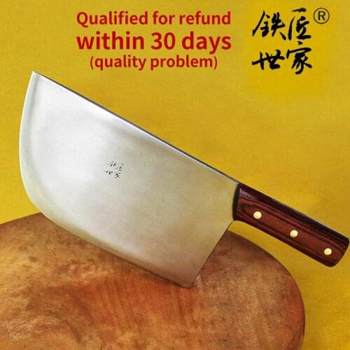 Chinese handmade knife Chef chopping knives stainless steel butcher knife bone kitchen knives кухонные ножи