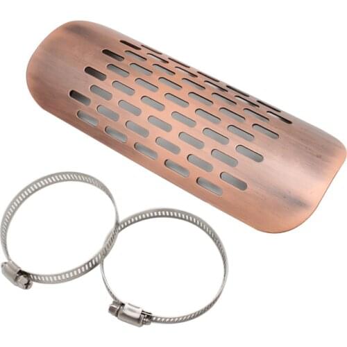 Motorcycle Metal Exhaust Muffler Pipe Heat Shield Cover Guard Protector Universal For Honda Harley Custom