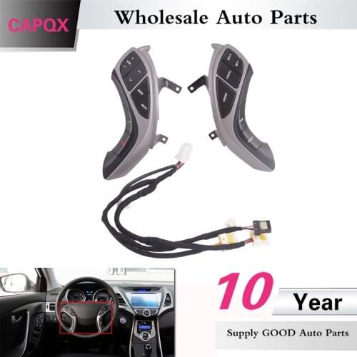 CAPQX For Hyundai Elantra I30 2012 2013 2014 2015 2016 Combinatio Switch Multifunction Steering Wheel Audio Button