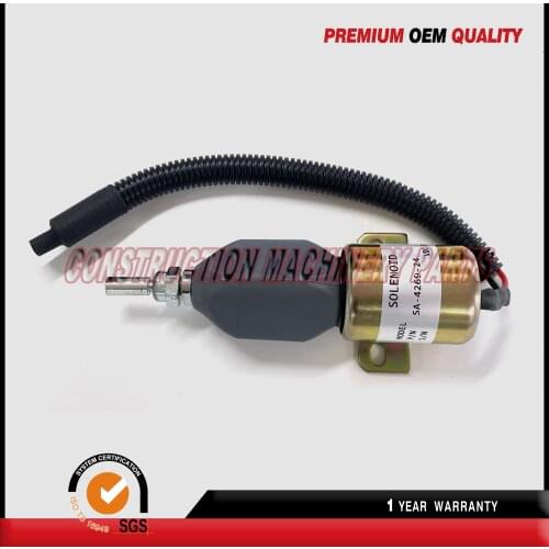 New Stop Solenoid Valve For Mitsubishi SA-4269-12 12V SA-4269-24 24V 600-815-7550