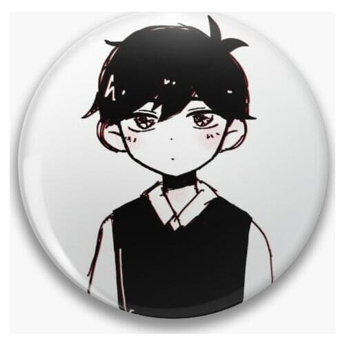 Omori Sunny Soft Button Pin Badge Clothes Metal Lover Gift Hat Brooch Women Funny Collar Decor Creative Lapel Pin Jewelry