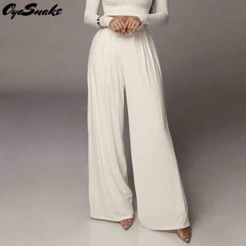 Oyasnake Women's Wide Trousers