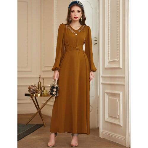 Ramadan Eid Mubarak Abaya Dubai Evening Dresses For Women Turkey Muslim Islam Clothing Caftan Marocain Long Dress Djellaba Femme