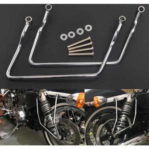 24cm Saddle bag Support Bar Mount Bracket Fit for Kawasaki Vulcan VN 900 Motorcycle Accessories