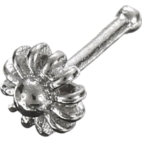 Shellhard Women Nose Ring Fashion Punk Sun Flower Nose Rings & Studs Body Piercing Stainless Steel Jewelery Accessories