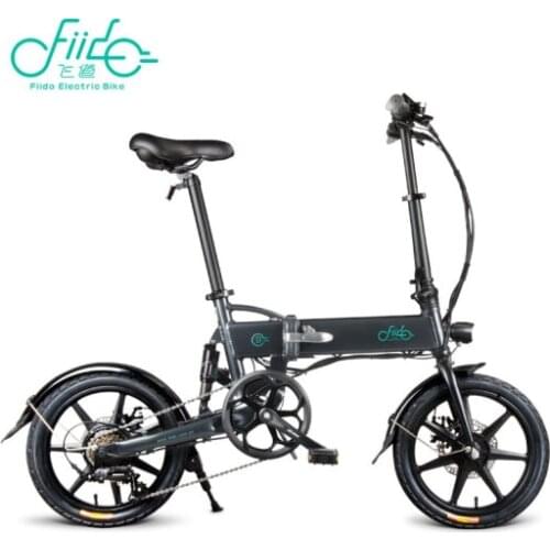 UK Next Working Day Delivery)【order Now】 FIIDO D2S 16“ Electric Bike 250w Aluminum Electric Bicycle（black