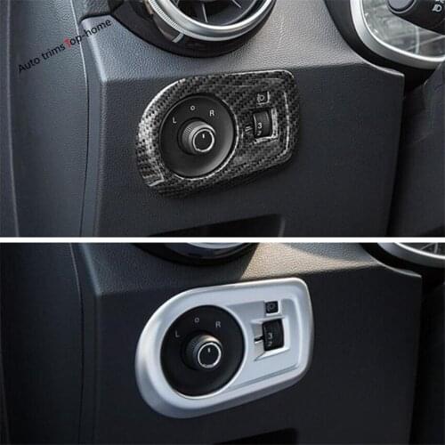 Yimaautotrims Interior Fit For MG ZS 2018 2019 2020 Dashboard Left Side Rearview Mirror Adjustment Control Button Cover Trim