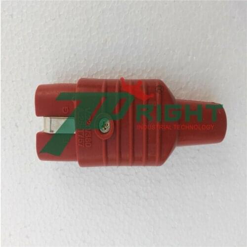 High temperature silicone plug connector TR-CP14