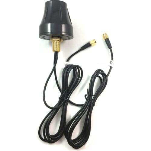 10pcs GPS Gsm Cabinet Antenna 1575.42Mhz 28dbi With Dual Sma Male Connector 14cm RG174 Cable Waterproof and Sunscreen