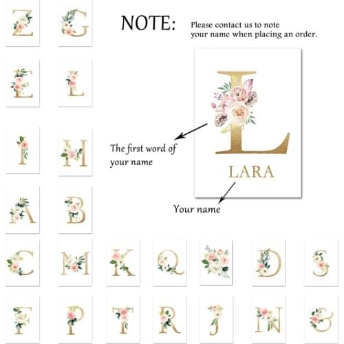 5D DIY Diamond Painting Nordic Letter Flower Diamond Embroidery Cross Stitch Mosaic Art Boy Girl Birthday Gift Room Wall Decor