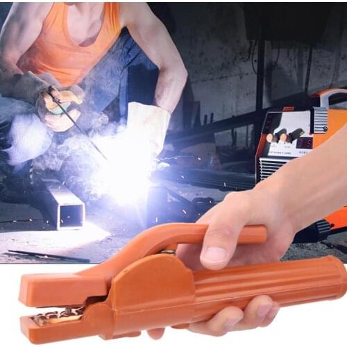 Welding Welding Electrode Holder High Temperature Retardant Heavy Duty Copper Welder Clamp Tool 800A For Welding Working and