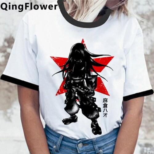 Shaman King tshirt top tees women graphic tees women print ulzzang aesthetic kawaii summer top t-shirt harajuku