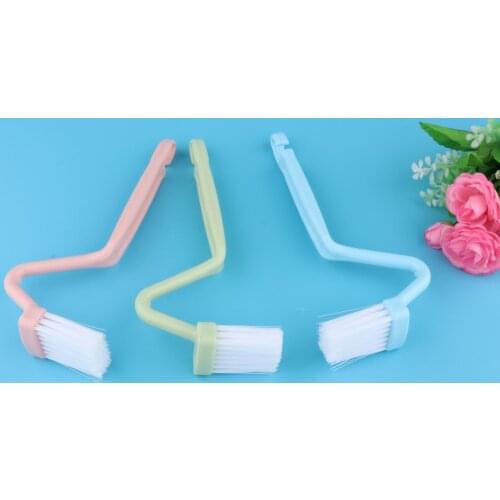 3pcs Toilet Brush Plastic Toilet Cleaning Brush Bendable Brush Head to Clean Toilet Corner Easily