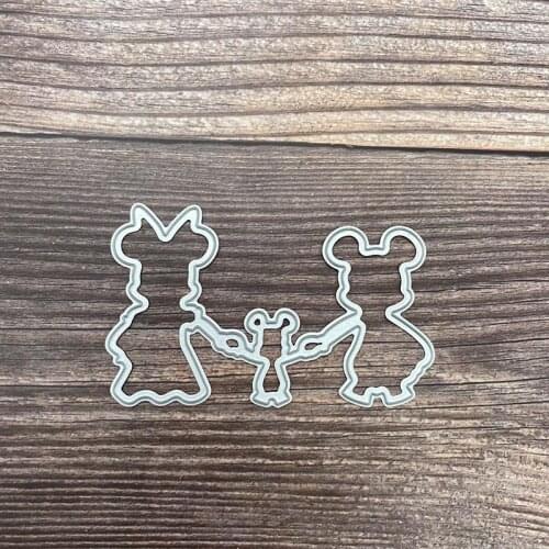 Metal Cutting Dies Mice Stencil DIY Scrapbook Paper Photo Craft Template Dies 2021 NEW