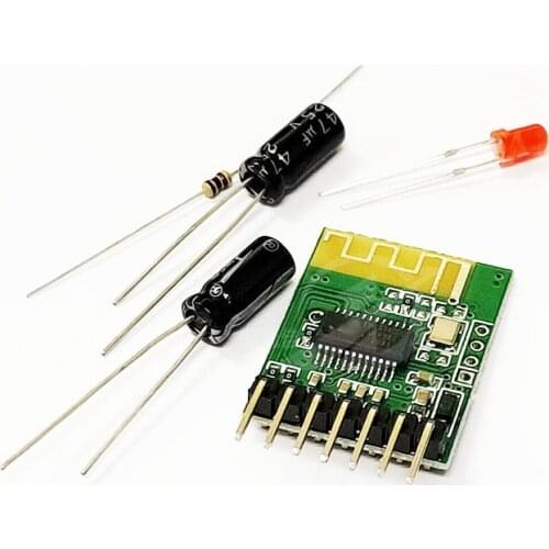 New Bluetooth audio receiver template stereo wireless speaker power amplifier modified DIY Bluetooth module 4.0