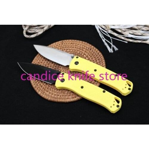 New Version Butterfly In Knife BM535 535 Folding Knife G10 Handle D2 Blade Camping Tactical Hunting EDC Survival Tool Xmas Gift