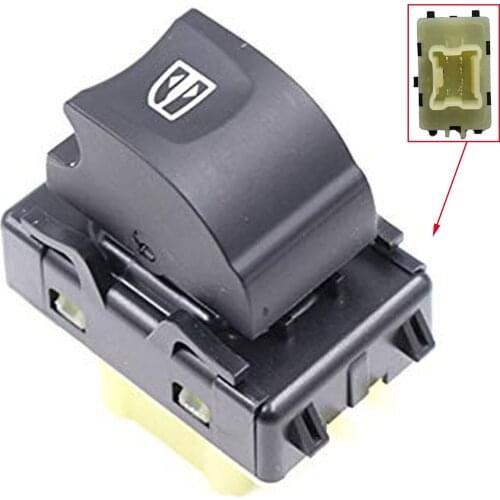 Electric Window Switch FOR Fiat Ducato 3 (Grey Color) Fits 735487423 735421714