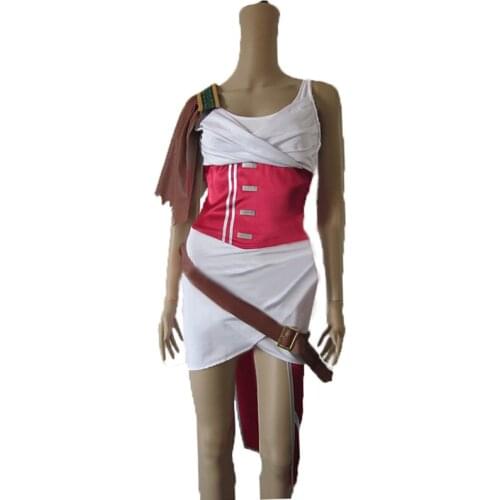 Riven cosplay costume dress with glove customize any size 11