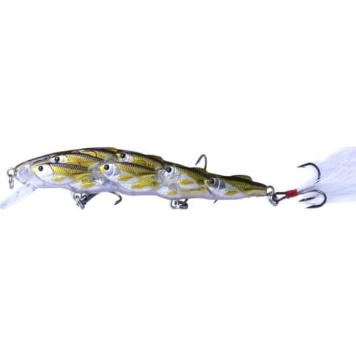 1PCS Floating Wobblers Minnow Fishing Lure115mm/15g Artificial Hard Bait Bass Plastic Fish Crankbait Jig Carp Fishing tackle
