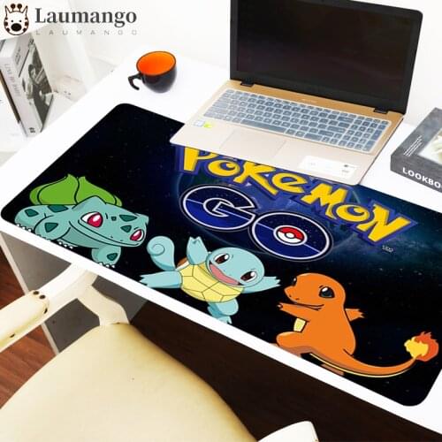 Rubber Mat Mouse Pad Pokemon Long Pad Xxl Mousepad Gamer Gaming Keyboard Deskpad Kawaii Gaming Accessories Table Pads Desk Mats