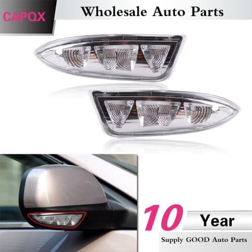CAPQX LED Turn Signal Light For Chevrolet Epica 2007 2008 2009 2010 2011 2012 2013 2014 Rearview Mirror Lamp Flasher Repeater