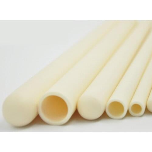 99.5%-Al2O3 High Thermal Corundum Tube OD7.5*ID5.0mm/Round Single-Bore Alumina Tube/Insulating Ceramics For Thermocouple Sensors