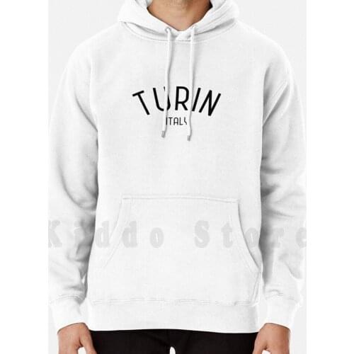 Turin Hoodie Long Sleeve Turin Fu ? Ball Mailand Jesus Legende Rom Calcio Katholisch Christlich
