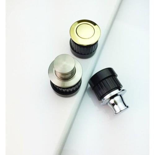 Embedded Furniture Handles Knobs Telescopic Spring Shake Knobs Invisible Hidden Classical Light Pull Tatami Cabinet Handle