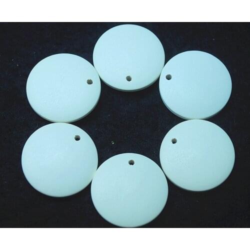 50pcs nature wooden beads wooden pendants 15mm 20mm round shape for women earring making jewelry findings top selling jewelry